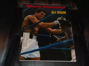 1974 SPORTS ILLUSTRATED MAGAZINE MUHAMMAD ALI BOXING COVER ALI FRAZIER EX-MINT - Picture 1 of 2