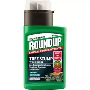 Roundup Tree Stump And Root Killer Super Concentrate Japanese Weedkiller 250ml - Picture 1 of 7