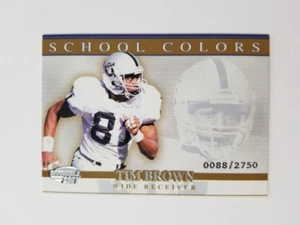 Tim Brown 2001 Pacific Invincible School Colors #31 88/2750 Oakland Raiders - Bild 1 von 2