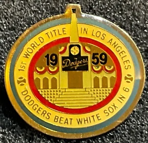 Los Angeles Dodgers 1st World Title 1959 Commemorative Pin. - Picture 1 of 1