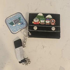 Vintage South Park Wallet w/Chain 1998 Comedy Central Fun 4 All New With Tags - Afbeelding 1 van 5