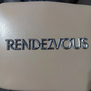 2002-2007 Buick Rendezvous Emblem Logo Letters Symbol Badge Trunk Rear OEM G5 - Picture 1 of 2