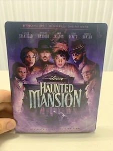 Disney HAUNTED MANSION (U.S. 4K Ultra HD +Blu-ray +Digital, 2023 w/ SLIPCOVER) - Picture 1 of 5