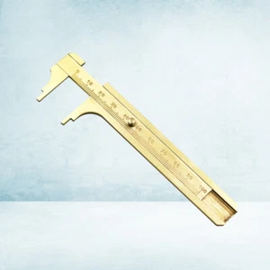 Diameter Measuring Tool Antique Vernier Caliper Slide Rule Vernier Gauge - Picture 1 of 12