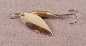 Esca da pesca Bass Panfish / DR esca spinner in linea pesata in ottone 3/16 oz - Foto 1 di 3