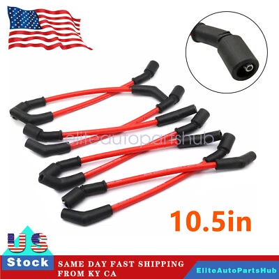 New 10mm Spark Plug Wires Set 8pcs for Chevrolet SS 6.2L V8 2014 2015 2016 2017 — 第 1/4 张图片