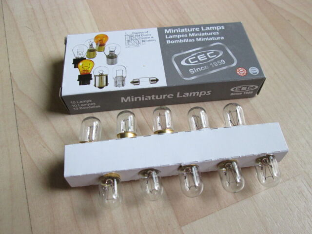 Box of 10 #2841MF Lamp Auto Bulb Automotive Lightbulbs 24V 3W 0.125A