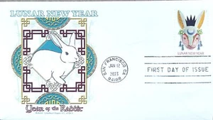 Graebner Chapter AFDCS 5744 Chinese New Year of the Rabbit San Francisco 4BarCXL - Picture 1 of 1