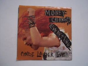 CYNDI LAUPER - Money Changes Everything (Studio & Live) 45 RPM 7" Record 1983 PS - Picture 1 of 6
