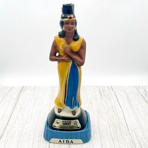 Vintage Jim Beam Aida Opera Dekanter mit Spieluhr & Sockel LEER 16,5" - Bild 1 von 20