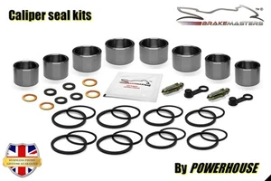 Suzuki RF900R V 1997 front brake caliper piston seal rebuild repair kit set - Picture 1 of 9