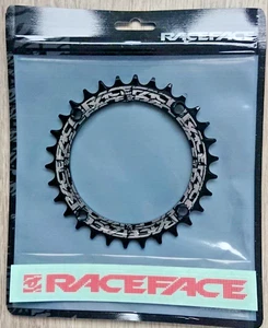 Race Face Chainring 30T 104bcd Narrow Wide Chainring Black 1 x 9, 10, 11 speed - Picture 1 of 4