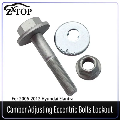 Paquete de 1 pernos excéntricos de ajuste de inclinación bloqueo para Hyundai Elantra 2007-2011 Foto 1 de 4