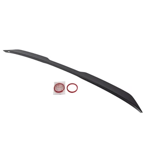 M Style Trunk Spoiler Wing Lip for BMW G30 5-Series F90 M5 Sedan 17-23 ABS Black - Picture 1 of 20