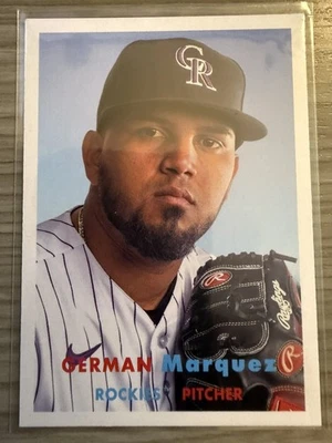 2021 Topps Archives - 1957 Topps German Marquez #3 - Image 1 of 2