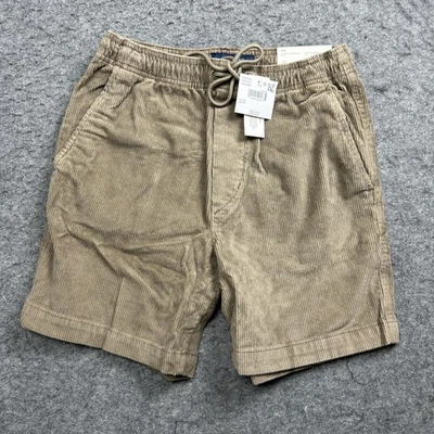Pantalones Cortos American Eagle Para Hombres XS Tostado Pana 7" Vividos en Trekker Flex Informales Foto 1 de 4