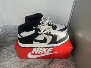 Größe 13 - Nike Dunk Mid Canvas Panda - Herren - Bild 1 von 5