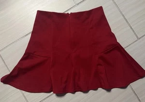 Ambiance Apparel Damen rot A-Linie fließender Rock Größe Medium - Bild 1 von 10