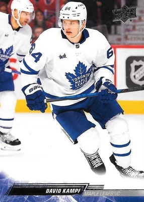 2022-23 Upper Deck Series 2 - David Kampf #423 - Toronoto Maple Leafs - Image 1 of 4