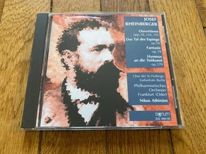Rheinberger: Ouverturen Op. 18, 110, 195, Fantasie, Hymnus / Athinaos (CD, 1995) - Picture 1 of 3