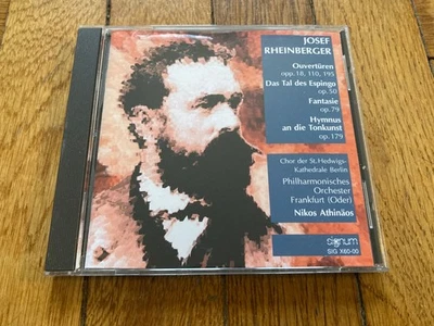 Rheinberger: Ouverturen Op. 18, 110, 195, Fantasie, Hymnus / Athinaos (CD, 1995) - Image 1 of 3