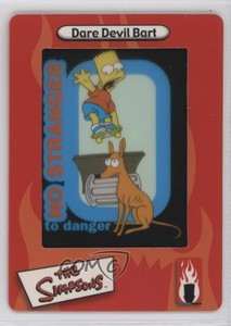 2000 Artbox The Simpsons FilmCardz Bart Simpson Dare Devil Bart #14 8w5
