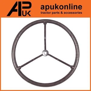 Steering Wheel Black Spokes 15" for Massey Ferguson TED20 TEF20 TEA20 Tractor - Picture 1 of 5