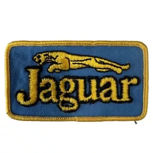 Vintage Jaguar Sew On Iron On Patch Rare - Picture 1 of 4