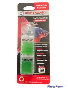 Dr. Tim's Aquatics Waste Away Time Release Gel For Betta 20 gallon (total)Double - Picture 1 of 2