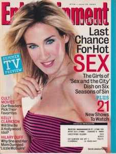 EW 714 Jun 13 2003 SEX AND THE CITY Sarah Jessica Parker Summer TV Preview - Imagen 1 de 3