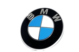 Genuine BMW Badge Emblem 82mm, OEM E85 E86 Z4, F07 F10 F11, E63 E64, F06 F12 F13 - Bild 1 von 9