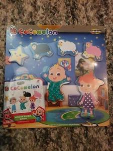 Cocomelon Friends Wooden 6 Piece Puzzle 9x9 inches Age 2+ New Sealed FREESHIP  - Picture 1 of 2