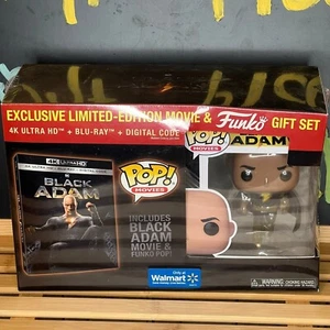 Black Adam Pop! Walmart Exclusive 4K Ultra HD/Blu-ray/Digital Funko New Box Set - Picture 1 of 2