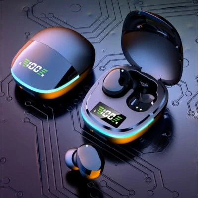 TWS 5.1 +EDR Stereo In-Ear Bluetooth Waterproof Headphones for iPhone Android TV - Image 1 of 4