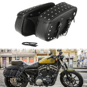 Bolsas de silla de montar alforja equipaje para Honda VTX 1800 N 1800R VTX1800C VTX 1300 1300C - Imagen 1 de 12