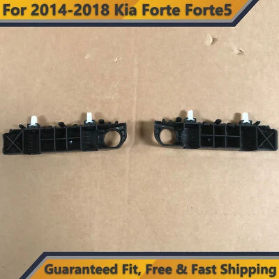 Juego de soportes de retención de parachoques delantero para Kia Forte Forte5 Koup 2014 2018 par de 2 piezas Foto 1 de 3