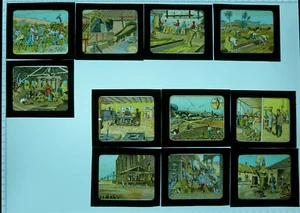 Lot de 12 images "La canne à sucre" et "La betterave à sucre", L.FILLOL, XIX ème - Picture 1 of 7