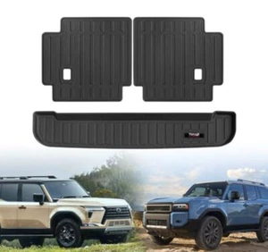 2024-2025 Toyota Land Cruiser/Lexus GX550 6-Seater Cargo Mats - Bild 1 von 3