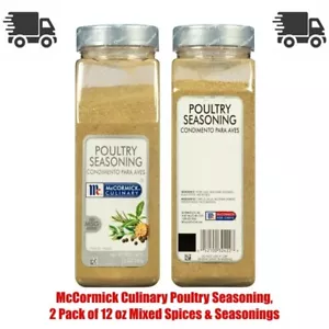 McCormick Culinary Poultry Seasoning, 2 Pack of 12 oz Mixed Spices & Seasonings - Picture 1 of 10