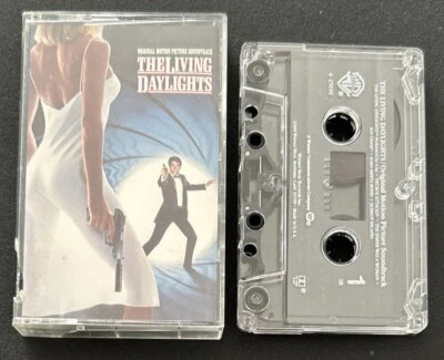 The Living Daylights Original Motion Picture Soundtrack Cassette Tape James Bond - Image 1 of 4