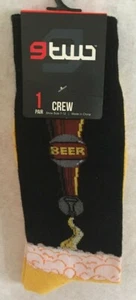 Herrensocken Bier Zapfhähne Brauen Neuheit Crew Socke Schuhe Schuhgröße 7-12 *neu* - Bild 1 von 5