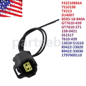 Coolant Temperature Sensor Connector Plug Repair Pigtail Harness Wire for Toyota - Picture 1 of 4