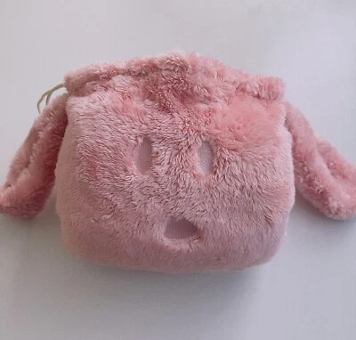 Bolsa de almacenamiento grande multiuso Peanuts Snoopy rosa manta tirar cuerda incluye FS Foto 1 de 4