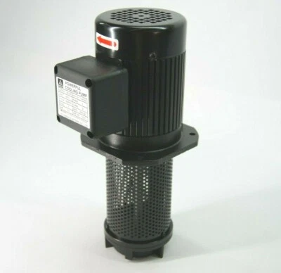 1/8HP Filtered Coolant Pump 8150, 110V/220V SINGLE 1 PHASE, 150mm (6") 1/2" NPT - Image 1 of 4