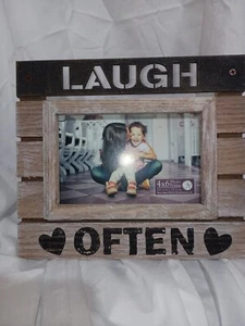 Bilderrahmen oft lachen 4x6 - Bild 1 von 5