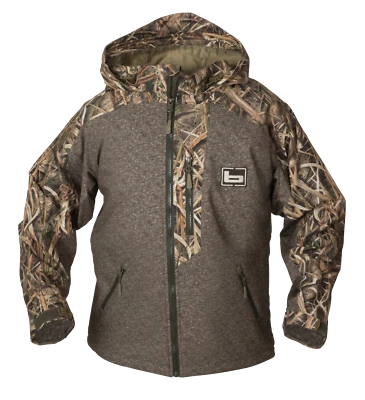 Banded Tule Lake Full Zip Jacket w/ Hood Waterproof Hooded Coat SG Blades Camo - Image 1 of 4