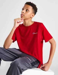 NEU Berghaus Reflective Tech T-Shirt T-Shirt Junior Teenager rot 9 - 15 Jahre - Bild 1 von 4