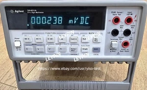 Keysight Agilent 34401A Digital Multimeter 6.5 Digit Tested pass /Good function# - Picture 1 of 8