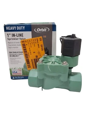 Orbit Irrigation, In-Line Sprinkler Valve - Green (57281) 1" - Image 1 of 4