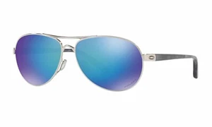 Oakley Feedback OO4079-33 (chrome/ prizm sapphire iridium polarized) - Picture 1 of 1